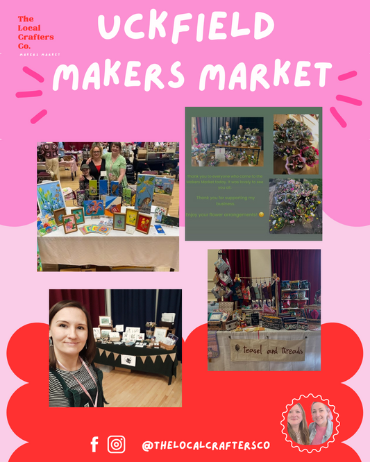A Huge Success: Our First Makers Market at Uckfield Civic Centre!