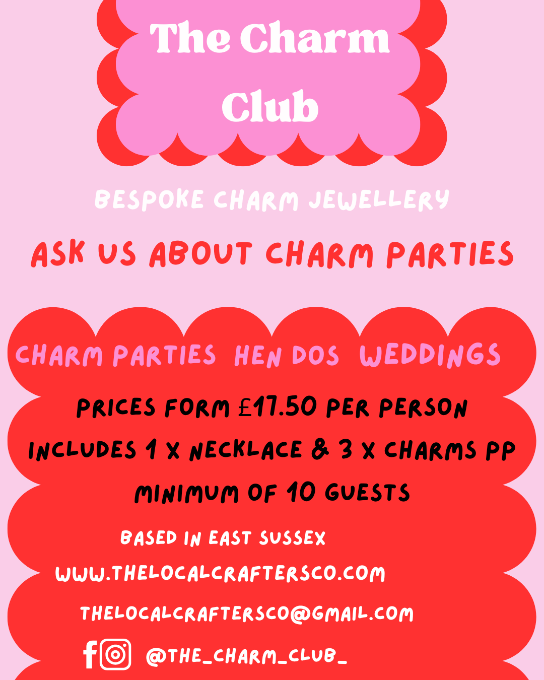 CHARM PARTY | 2 hour Slot