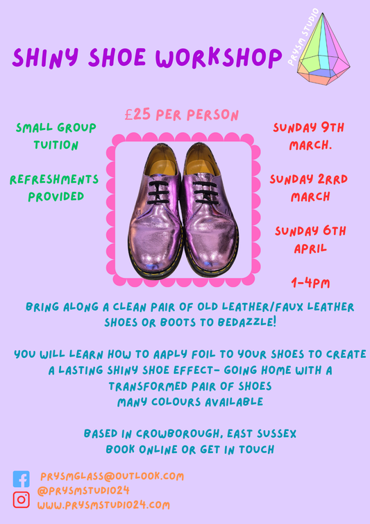 SHINY SHOE | Craft Workshop | 1-4pm